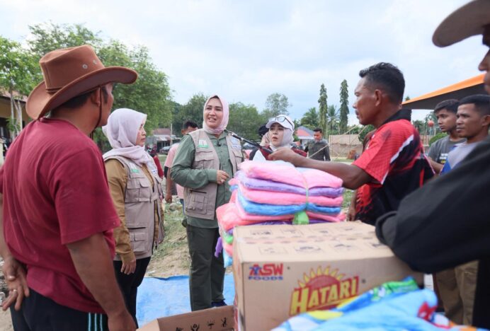 Miliki Zona Aman, Kak Na Apresiasi Warga Gampong Buket Linteung