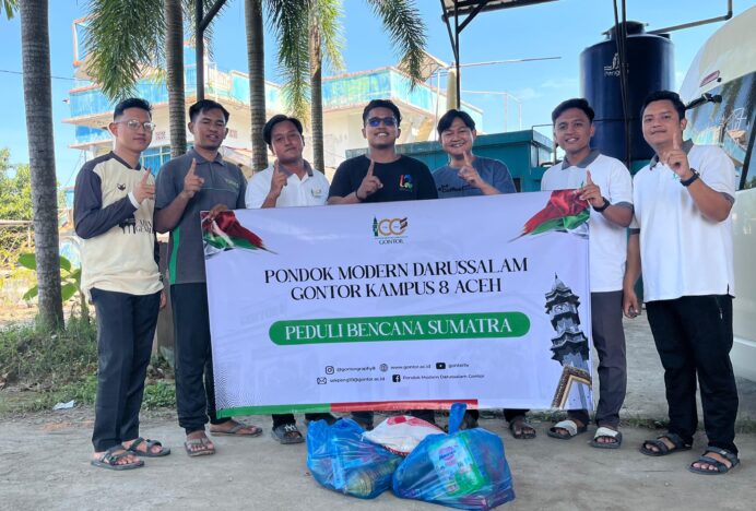 Gontor Kampus 8 Darul Amien Lepas Tim Kemanusiaan Salurkan Bantuan ke Aceh Tamiang dan Langsa