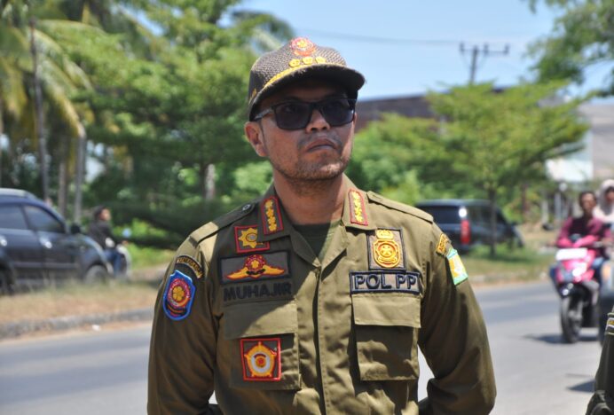 Satpol PP dan WH Aceh Besar Perketat Pengawasan Malam Tahun Baru 2026