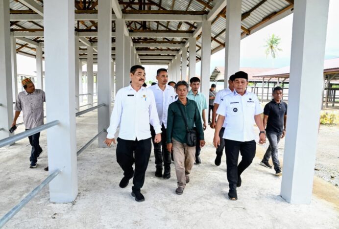 Bupati Aceh Besar Pastikan Pasar Hewan Sibreh Siap Digunakan