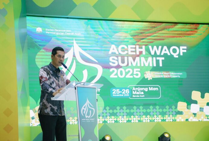 Sekda Aceh Buka Aceh Waqaf Summit 2025: Dorong Wakaf Produktif sebagai Fondasi Kemakmuran Aceh