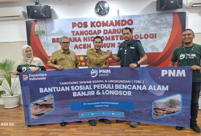 PNM Salurkan Bantuan Masa Panik untuk Aceh