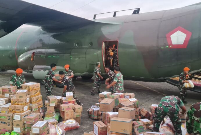 Airbus A-400MRTT Kembali Mendarat di Aceh