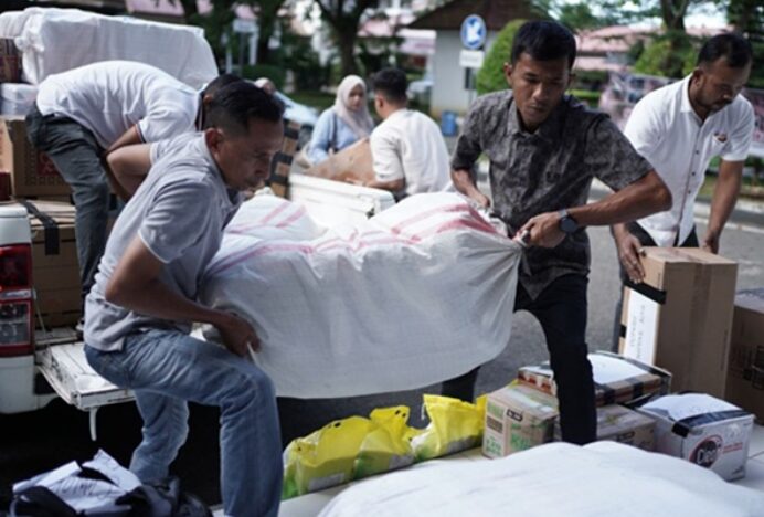 Disbudpar Aceh Salurkan Donasi untuk Korban Banjir dan Longsor