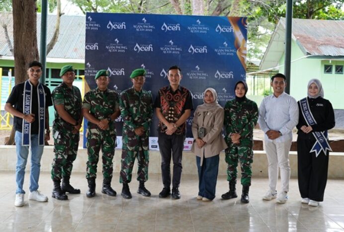 Siap Jadi Promotor Wisata Berkarakter, Pra-Karantina Agam Inong Aceh Dimulai di Rindam IM