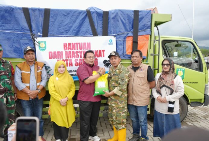 Pemko dan Warga Sabang Kirim Bantuan ke Lokasi Terdampak Banjir Aceh