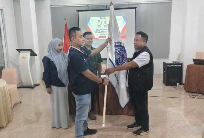 Terpilih Aklamasi, Husaini Jamil Pimpin Pengprov Squash Aceh