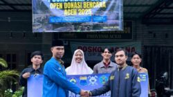 PC PMII Kota Banda Aceh Serahkan Donasi untuk Korban Banjir dan Longsor Aceh
