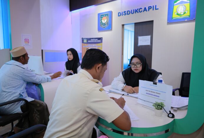 Meski Alami Gangguan Jaringan, MPP Aceh Besar Tetap Layani Masyarakat