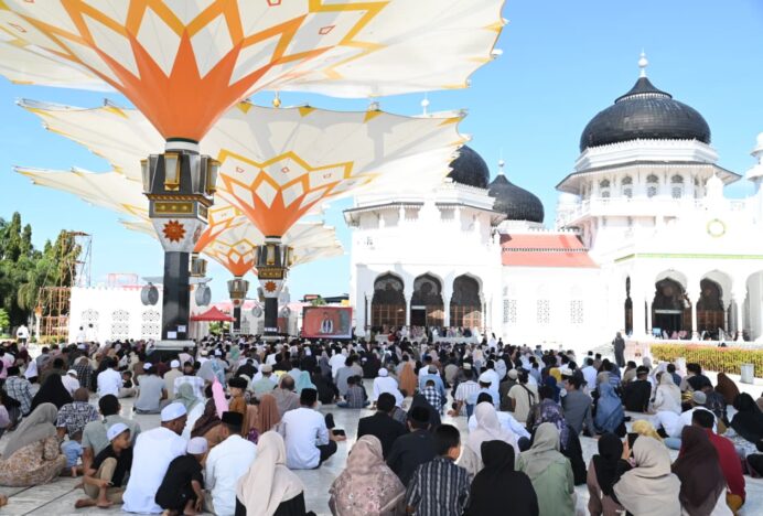 Kenang 21 Tahun Tsunami Aceh, Ribuan Masyarakat Zikir dan Doa Bersama