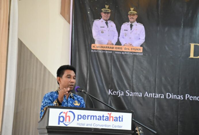 Perdana di Aceh, Disdikbud Aceh Besar Gelar Pemilihan Duta Pelajar Sadar Hukum Tingkat SMP