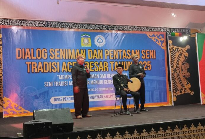 Enam Sanggar Meriahkan Dialog Seniman dan Pentas Seni DKA Aceh Besar