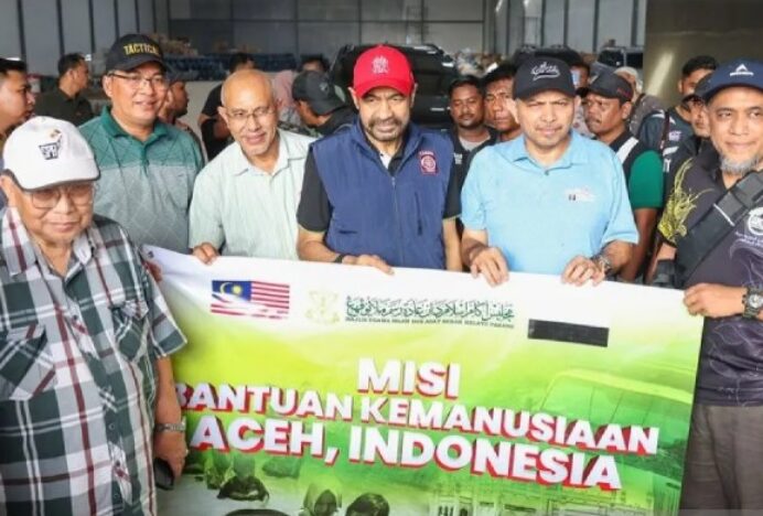 Warga Malaysia Salurkan Bantuan Kemanusiaan untuk Korban Banjir Aceh