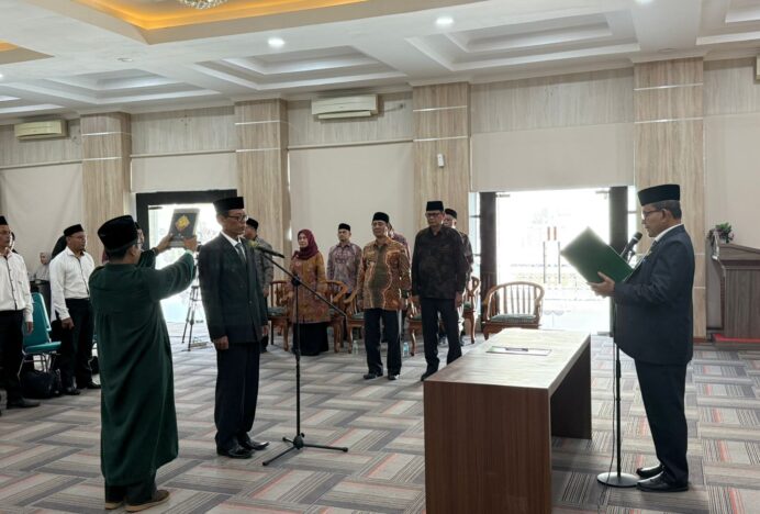 Lantik Kakankemenag Aceh Tenggara dan 511 Pejabat Fungsional