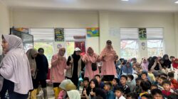 DWP Kemenag Aceh Besar Lakukan Trauma Healing bagi Siswa Penyintas Banjir di Pidie Jaya