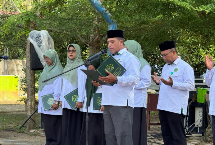 Momen Haru Warnai Upacara HAB ke-80 Kemenag Aceh Timur