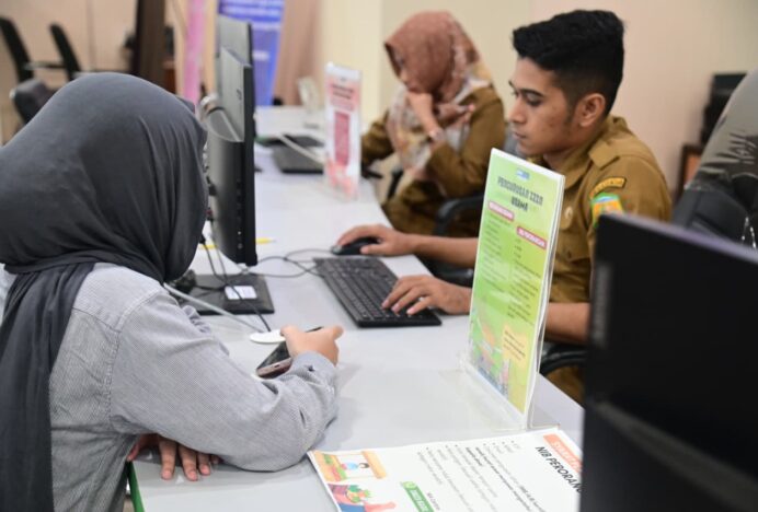 Pelayanan Publik Makin Diminati, MPP Aceh Besar Ramai di Awal 2026