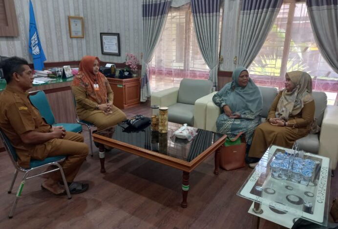 Plt Kadisdikbud Aceh Besar Terima Kunjungan IGTKI
