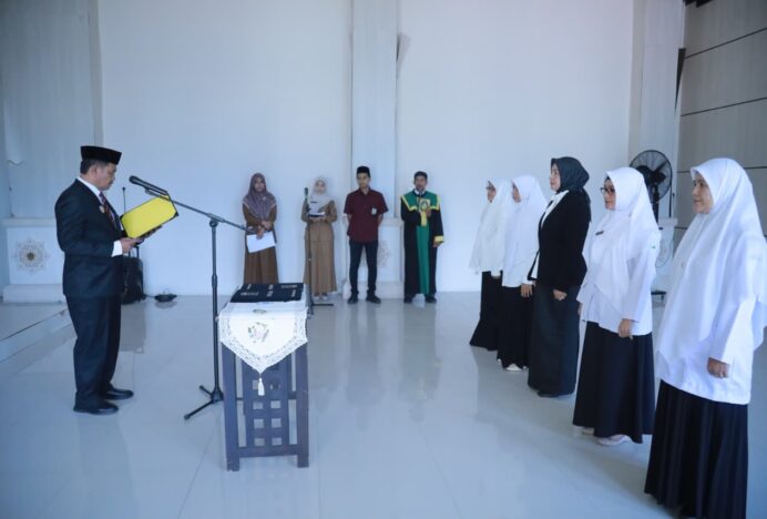 Wabup Aceh Besar Lantik Empat Kepala Puskesmas