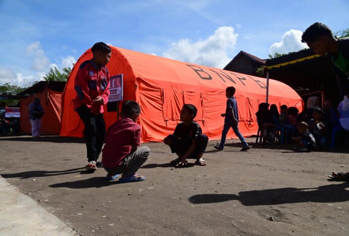 Pengungsian Warga Gampong Tuyang Kecamatan Timang Gajah