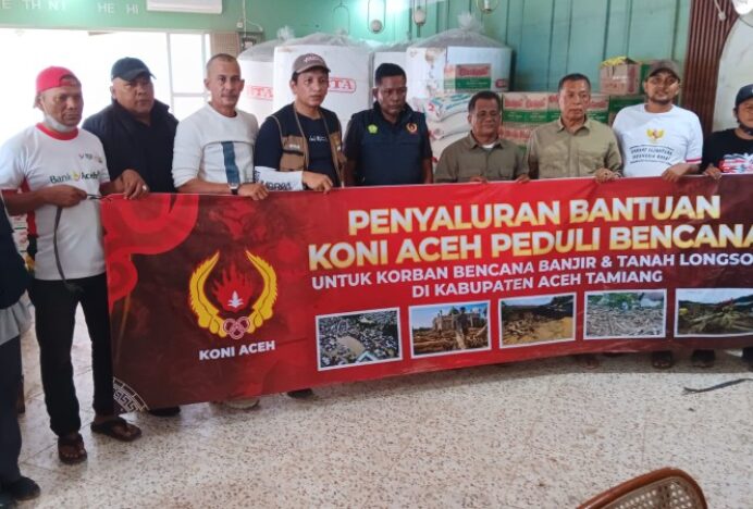 KONI Aceh Harapkan Insan Olahraga Aceh Tamiang Tetap Tegar