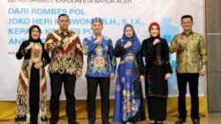 Hadiri Lepas Sambut Kapolresta Banda Aceh, Dandim 0101/KBA Beri Apresiasi dan Sambutan Hangat di Balai Kota