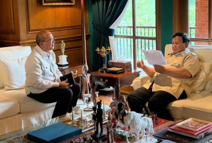 Presiden Prabowo Terima Kepala BPI Danantara di Hambalang