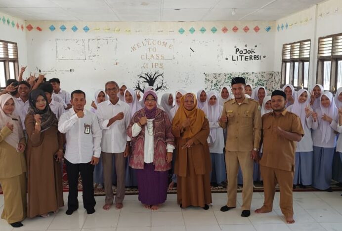 FDK UIN Ar Raniry Sosialisasi dan Teken MOA Dengan SMAN 2 Seulimuem