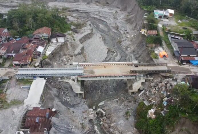 Akses Jalan ke Daerah Terdampak Semakin Lancar