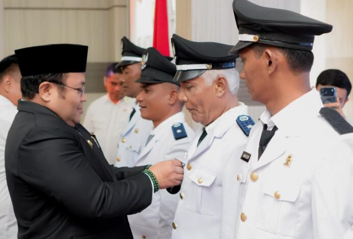 Dilantik Wali Kota, M Sukmadi Resmi Jadi Keuchik Ie Meule Sabang