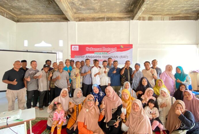 Perdana, KDMP Syariah Gampong Lam Lumpu Gelar RAT