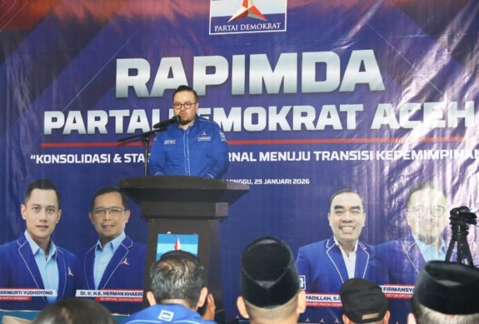 Rian Syaf Ambil Alih Kendali Demokrat Aceh