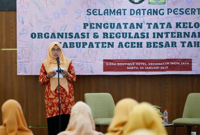 DWP Aceh Besar Perkuat Tata Kelola Organisasi