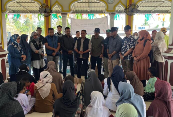 DPC Partai Demokrat Banda Aceh Salurkan Bantuan untuk Korban Banjir di Pidie Jaya