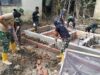 Prajurit TNI Bersihkan dan Renovasi SDN 19 Tanah Jambo Aye Aceh Utara Pascabanjir
