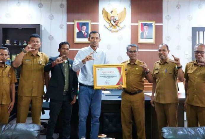 Sekretariat DPRA Raih Predikat Informatif pada Monev Keterbukaan Informasi Publik 2025