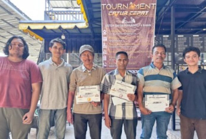 Wahidin Juara Catur Cepat UKM USK-Sempurna Kupi