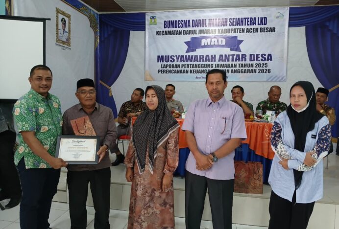 MAD Tutup Buku 2025, Bumdesma Darul Imarah Sejahtera Catat Kinerja Positif