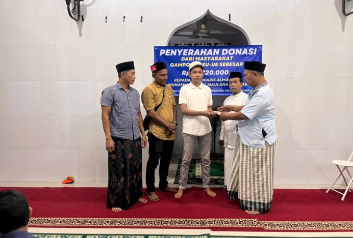 Ketika Abang Pergi, Warga Leu Ue Menjadi Sandaran Dua Yatim Piatu