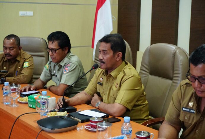 Pemkab Aceh Besar Gelar Rakor Rencana Rehabilitasi dan Rekonstruksi Pascabencana