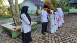 Hari Pertama Sekolah, MIN 6 Aceh Besar Sambut Siswa dan Gelar Apel Perdana Semester Genap
