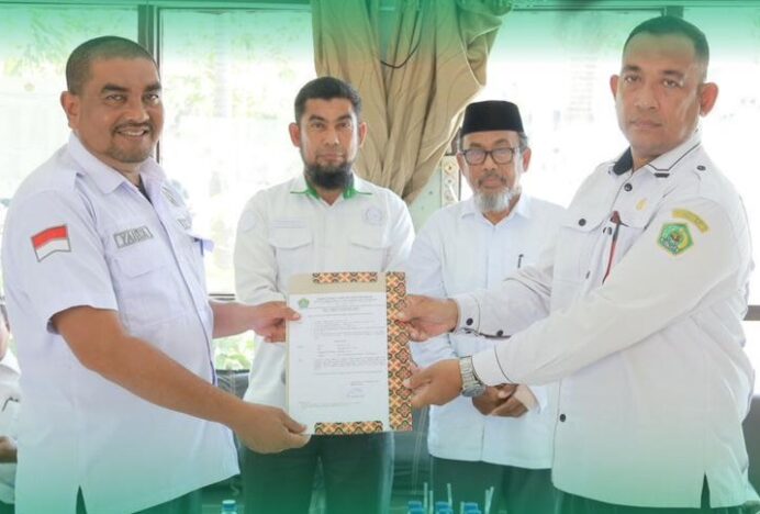 Kemenag Aceh Besar Gelar Sertijab Kepala MIN 17 Aceh Besar