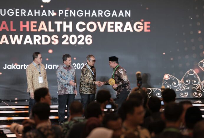 Pemkab Aceh Besar Raih Penghargaan Kategori Utama UHC Tahun 2026