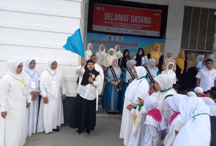 Plt Kadisdikbud Aceh Besar Buka Manasik Haji Cilik, Tanamkan Nilai Religi Sejak Dini