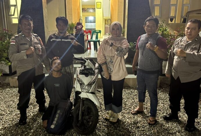 Dua Pelaku Pencurian Tas di Depan Apotek Cinta Sehat Banda Aceh Diringkus Polisi