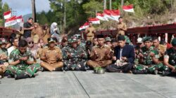 Jembatan Bailey Desa Karang Rejo Bener Meriah Diresmikan