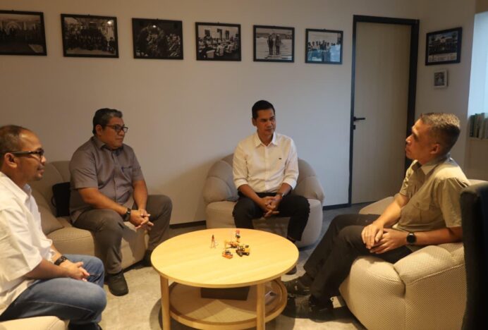 Sekda Aceh Koordinasi Percepatan Pembangunan Huntara dengan Kemenko Infrastruktur