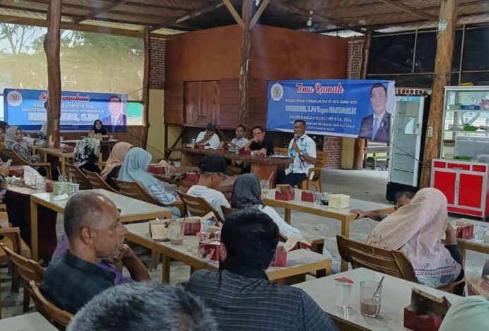 Reses di Meuraxa–Kutaraja, Anggota DPRK Banda Aceh Ismawardi Tampung Berbagai Aspirasi Warga