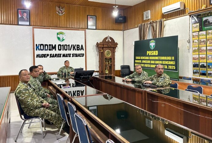 Dandim 0101/KBA Siap Implementasikan Arahan KASAD untuk Indonesia Maju