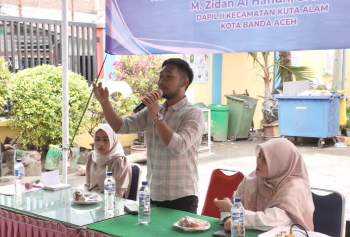 Zidan Al Hafidh Serap Aspirasi Warga Kuta Alam, Soroti Kebutuhan UMKM hingga Pendidikan Mengaji